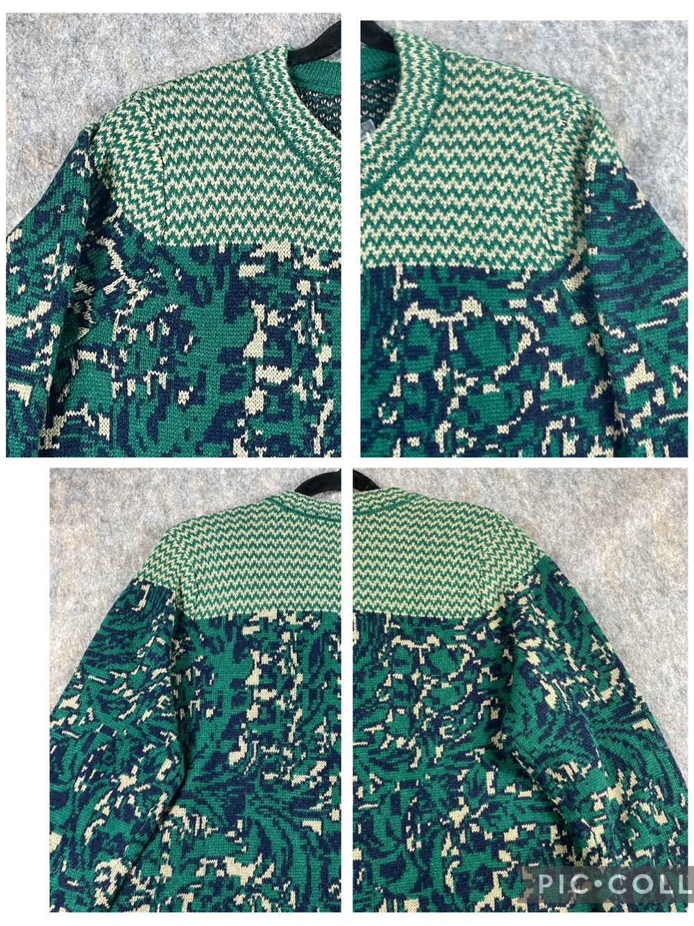 Liz Claiborne Alpaca Blend Stylish Travel Office Party Nordic Button Up Cardigan - Picture 6 of 15